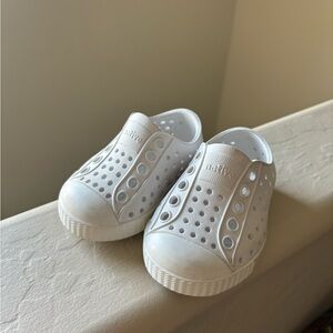 Toddler Native Shoes white 2C